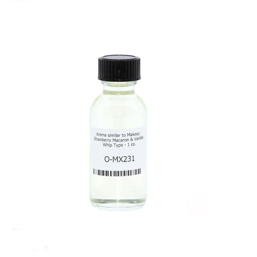 Makesy: Strawberry Macaron & Vanilla Whip Type 1 Oz Bottle